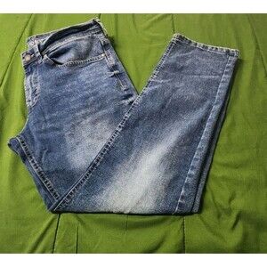 Buffalo David Bitton Evan-X Slim Straight Stretch Men's Blue Denim Jeans 30X30